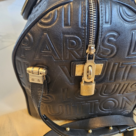 Gorgeous Authentic Rare Louis Vuitton Paris Speedy 30 Runway Cube - Picture 12 of 16